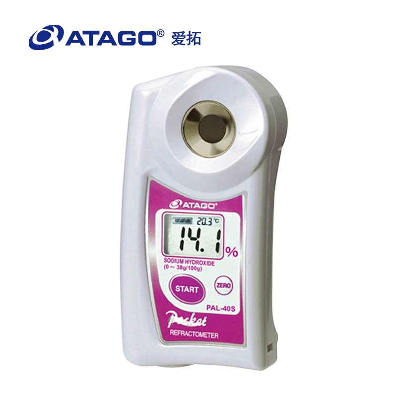ATAGO（愛(ài)拓）PAL-40S 氫氧化鈉濃度計(jì)/燒堿（NaoH）濃度計(jì)