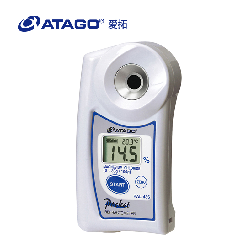 ATAGO（愛(ài)拓）鹵水折射計(jì)氯化鎂濃度計(jì) PAL-43S