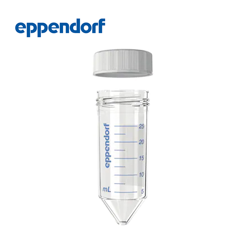 艾本德Eppendorf Conical Tubes 25 mL 帶螺旋蓋, 25 mL, 無菌、無熱原, 無RNase和DNase, 無DNA, 無色, 200 個(gè) (8 包 × 25 個(gè))