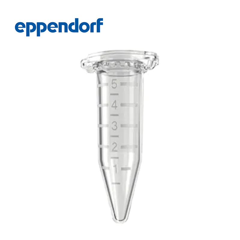 艾本德Eppendorf Tubes? 5.0 mL 帶鎖扣蓋，啟動套裝, 5.0 mL, 400 個離心管（2 盒， 每盒 2 包ｘ100 個），2 個離心管架（可放置 12 個離心管），白色；8 