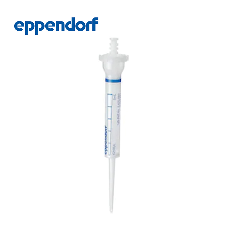 德國艾本德（Eppendorf）Combitips advanced 分液管,PCR 潔凈級, 5.0 mL, 藍色, 天然色 無色