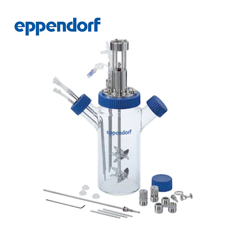 德國艾本德Eppendorf,DASGIP?罐體DS1000ODSP,2x斜葉槳,400mL–1.2L,2xGL45口側(cè)臂,頂部驅(qū)動,光照生物反應器,2pitched-blade impellers