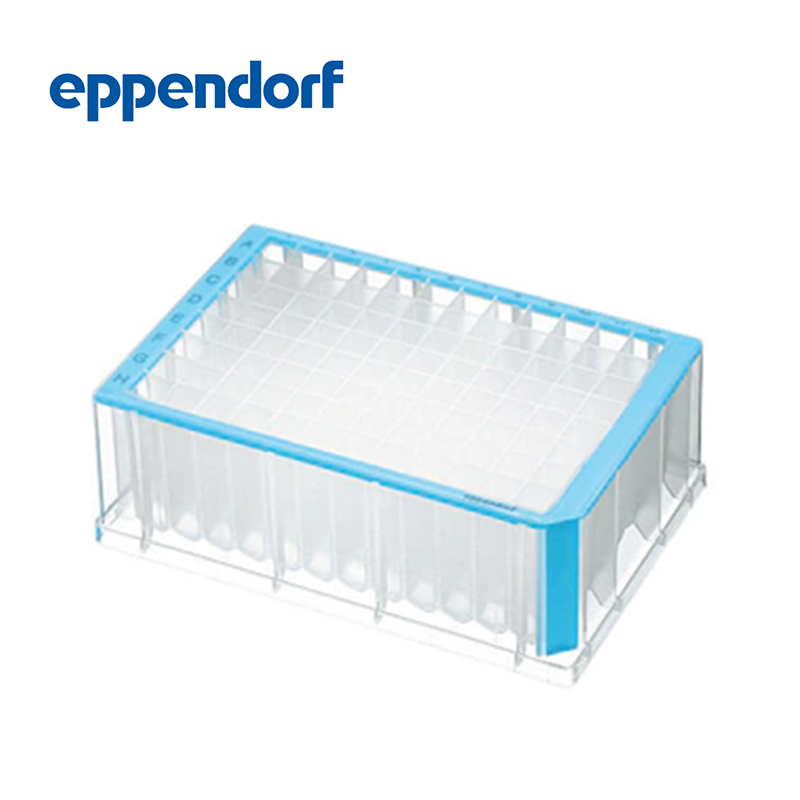 德國(guó)艾本德(Eppendorf)Deepwell Plate 96/2000μL,孔透明,2000μL,無(wú)菌,藍(lán)色,20塊(5包×4塊)